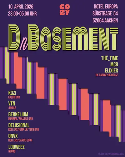 DnBasement - EDM event at Hotel Europa in Cologne