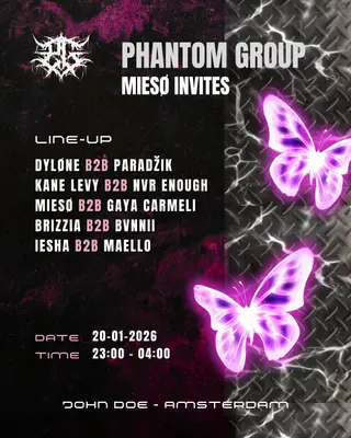 [PHANTOM GROUP] MIESØ INVITES at John Doe
