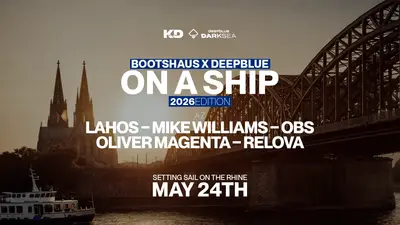Bootshaus x Deepblue on a Ship Vol. I - EDM event at TBA - Viking River Cruises Anleger Deutz in Cologne