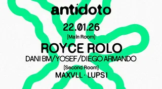 Antidoto Club: Royce Rolo at Sala ART
