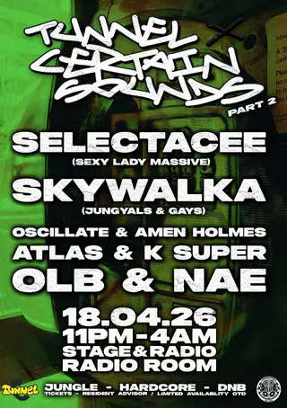 Tunnel X certain sounds at Stage and Radio Tunnel X certain sounds at Stage and Radio