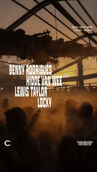 Colorado Charlie with Benny Rodrigues, Hidde van Wee, Lewis Taylor, Locky at Colorado Charlie