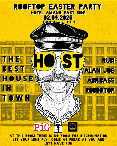 HOST Easter Edition - EDM event at Amano East-Side in Berlin