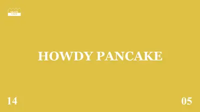HOWDY PANCAKE - EDM event at Skatecafe in Amsterdam