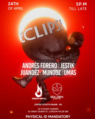 Golden Events presents: ECLIPSE Golden Events presents: ECLIPSE - EDM event at TBA in London