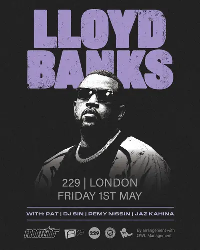 Lloyd Banks - EDM event at 229 The Venue in London