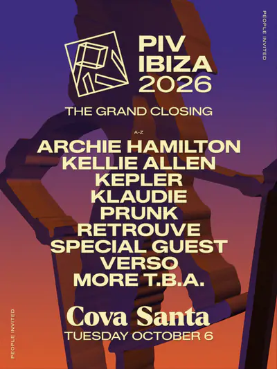 PIV IBIZA TUESDAYS - The Grand Closing (october 6) - EDM event at Cova Santa in Ibiza