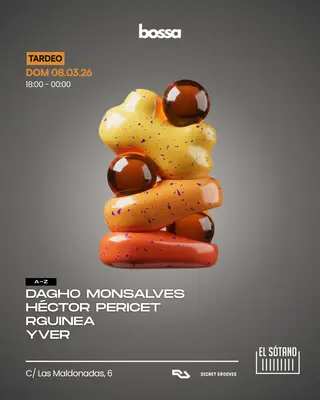 BOSSA TARDEO: Dagho Monsalves, Héctor Pericet, Rguinea, YVER at EL SÓTANO BOSSA TARDEO: Dagho Monsalves, Héctor Pericet, Rguinea, YVER at EL SÓTANO