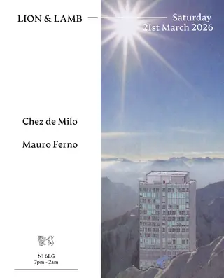 Lion & Lamb with Chez de Milo + Mauro Ferno at The Lion and Lamb Lion & Lamb with Chez de Milo + Mauro Ferno at The Lion and Lamb