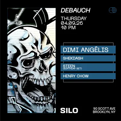 Debauch with Dimi Angélis, shekdash, STEEN, Henry Chow (Full Venue) - EDM event at SILO in New York City