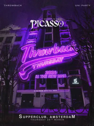 Truth x Picasso Events - EDM event at Supperclub in Amsterdam