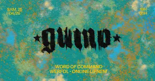 GUMO: Word of Command, Werfol & MORE at Panic Room GUMO: Word of Command, Werfol & MORE at Panic Room