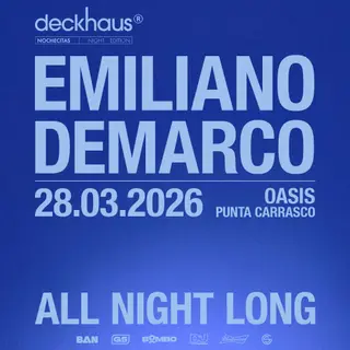 The Bow Pres.: Emiliano Demarco (All Night Long) at Punta Carrasco The Bow Pres.: Emiliano Demarco (All Night Long) at Punta Carrasco