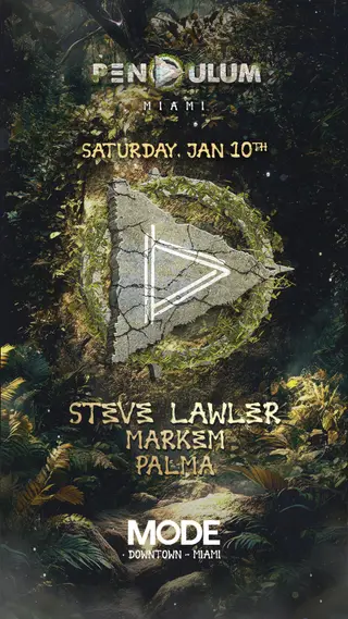 Pendulum by Steve Lawler at MODE Downtown Miami