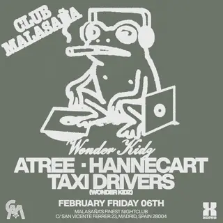 Wonder Kidz feat. Atree + Hannecart at Club Malasaña Wonder Kidz feat. Atree + Hannecart at Club Malasaña