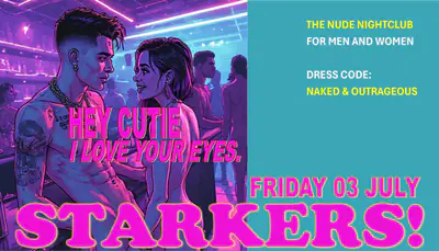 Starkers! (naked rave) - EDM event at The Underground Nightclub in London