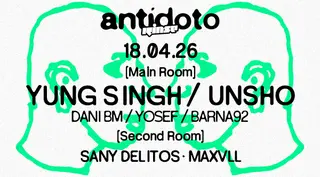 Antidoto Club x Rinse FM: Yung Singh at Sala ART Antidoto Club x Rinse FM: Yung Singh at Sala ART