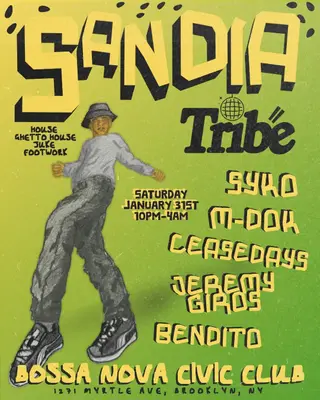 SanDia x Tribe at Bossa Nova Civic Club