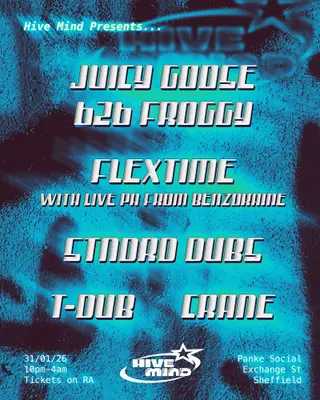 Juicy Goose, Froggy, Flextime, Stndrd Dubs, T-Dub & Crane at Panke Social
