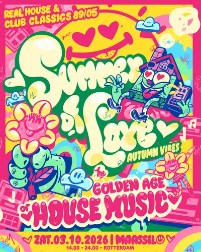 Summer of Love aan de Maas - The Golden age of house 89/05 Summer of Love aan de Maas - The Golden age of house 89/05 - EDM event at Maassilo in Rotterdam