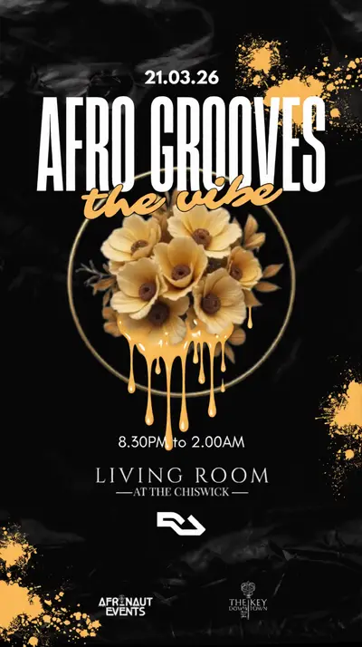 Afro Grooves Afro Grooves - EDM event at TBA - Living Room At The Chiswick in London