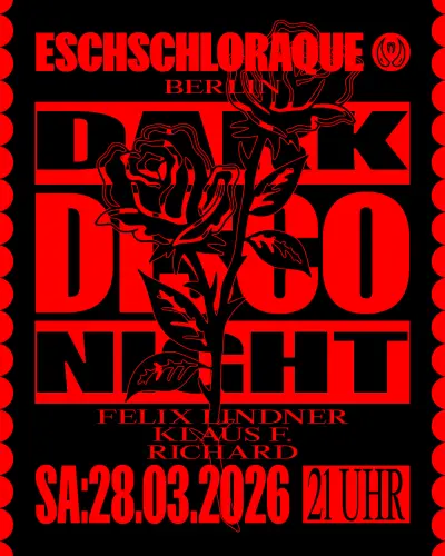Dark Disco Night - EDM event at Eschschloraque in Berlin
