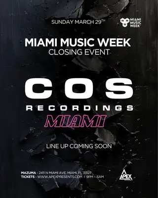 Cristoph presents COS Miami at Mazuma