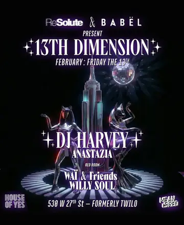 ReSolute x Babël present: DJ Harvey – New York – Feb 13, 2026 - EDM news article ReSolute x Babël present: DJ Harvey – New York – Feb 13, 2026 - EDM news article