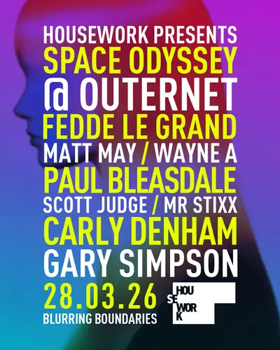 Housework presents Space Odyssey ft Fedde Le Grand - EDM event at HERE in London