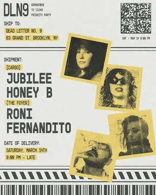 Jubilee, HONEY B, Roni, fernanDITO - Dead Letter No.9 at Cargo @ Dead Letter No. 9