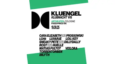 Kluengel Klubnacht - EDM event at Artheater in Cologne