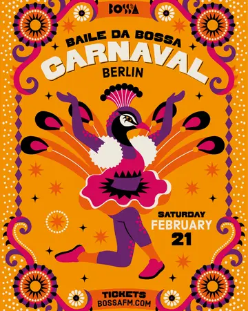 Carnaval Baile da Bossa 2026 - A Brazilian Carnival Experience at Festsaal Kreuzberg Carnaval Baile da Bossa 2026 - A Brazilian Carnival Experience at Festsaal Kreuzberg
