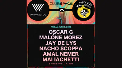 WHYNOTUS vs Nervous Records - EDM event at Club Space Miami in Miami