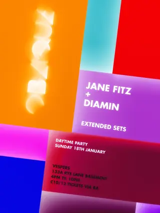 Oblique #02 with Jane Fitz + Diamin at Vespers Club Peckham Oblique #02 with Jane Fitz + Diamin at Vespers Club Peckham