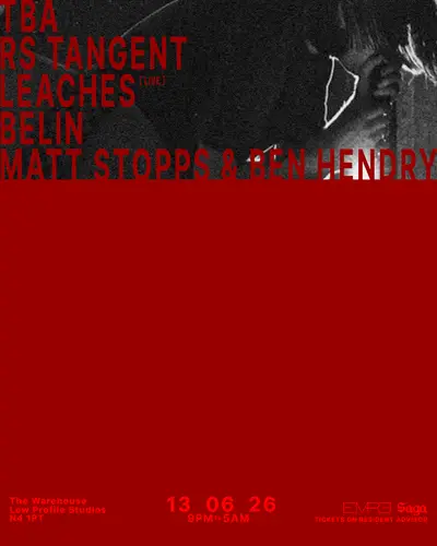 EMARE X SAGA SONICA - EDM event at Low Profile Studios in London