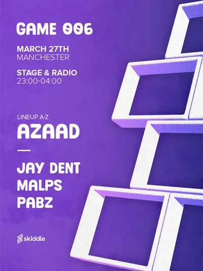 Hopskotch: Game 006 Hopskotch: Game 006 - EDM event at Stage and Radio in Manchester