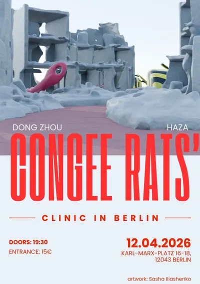Congee Rats' Clinic Release - EDM event at arkaoda Berlin in Berlin
