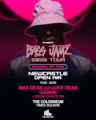 BASS JAMZ 'OPEN AIR' / Max Dean b2b Luke Dean + Gaskin / Newcastle at Colosseum Open Air BASS JAMZ 'OPEN AIR' / Max Dean b2b Luke Dean + Gaskin / Newcastle at Colosseum Open Air