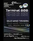 Terminal 808: MAXWELL HöUSE, A La Agata, JEK G, Nø Rëceptǐon thumbnail Terminal 808: MAXWELL HöUSE, A La Agata, JEK G, Nø Rëceptǐon thumbnail