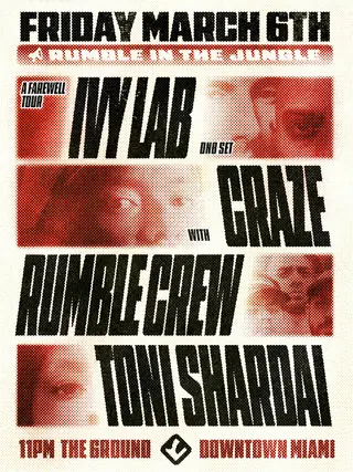 Ivy Lab: A Farewell Tour at The Ground at Club Space Ivy Lab: A Farewell Tour at The Ground at Club Space