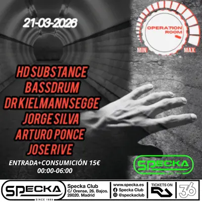 2º Electronic Music Audition I Operation Room - EDM event at Specka in Miami