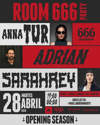 666 ROOM Hotel Opening Party [guest list] - EDM event at 666 San Antonio Bay in Ibiza