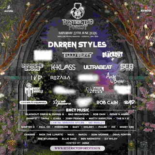 Restricted Forest Festival at Orrell Hill Woods