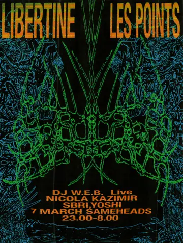 Libertine Records X Les Points at Sameheads Libertine Records X Les Points at Sameheads