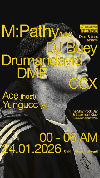 LIQUIDME CLUB SESSION at The Shamrock Bar & Basement