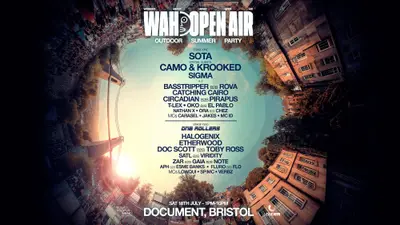 WAH Open Air with Sota, Camo & Krooked, Sigma - Bristol - EDM event at Document in Bristol