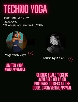 Techno Yoga at Trans-Pecos Techno Yoga at Trans-Pecos