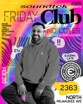 CLUB S**T at Emporium Arcade Bar - Logan Square