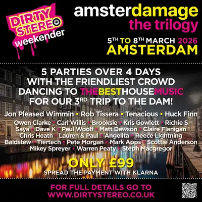 Amsterdamage Dirty Stereo Weekender - EDM event at TBA - Various venues in Amsterdam