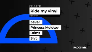 Ride my vinyl w. 3ever (CZ) - Princerss Molotov - Brims - Slvc at Radost Music Club